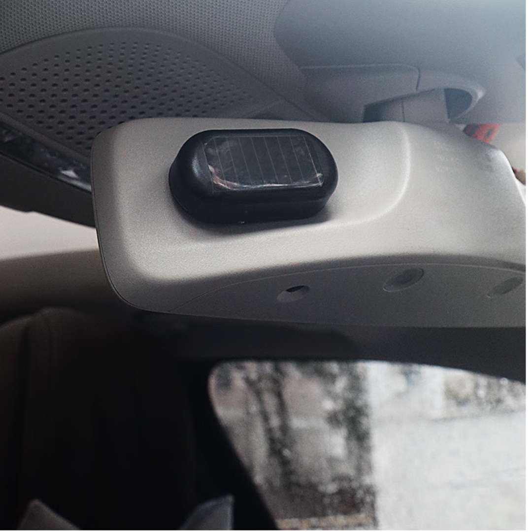 車載太陽能防盜器警示燈 紅色1個 3.9元（需領(lǐng)券）